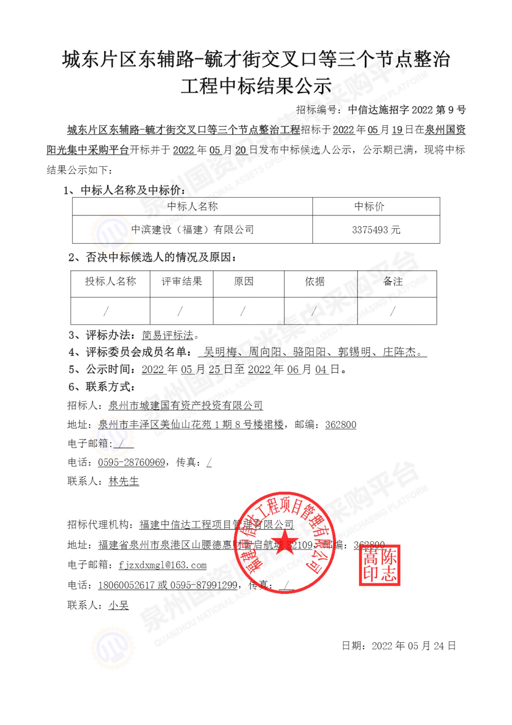 【中标结果公示】城东片区东辅路-毓才街交叉口等三个节点整治工程中标公示_00.jpg